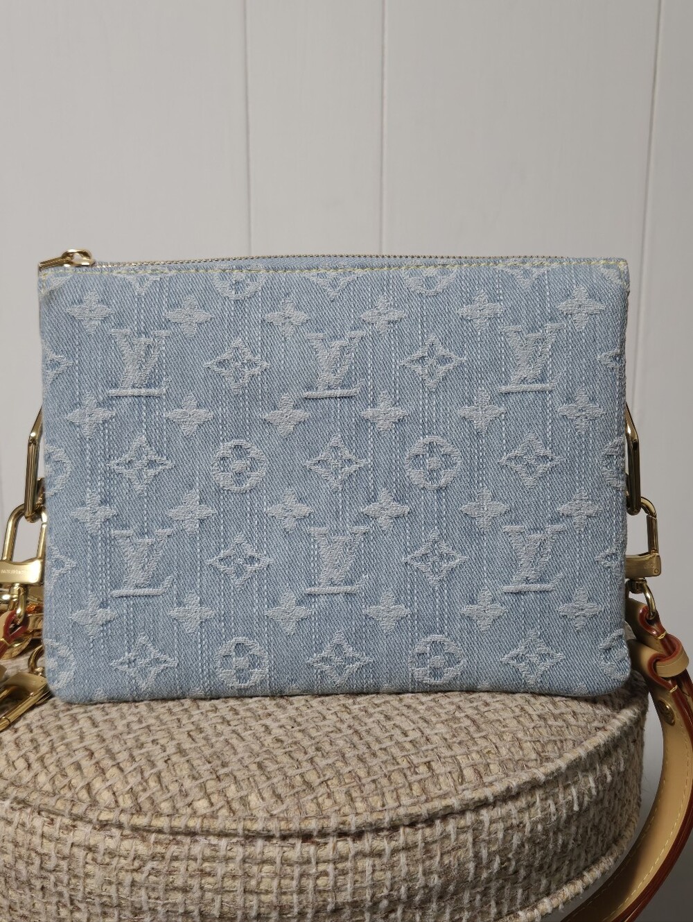 Master Sky Blue Denim Cousins Style Bag - Picture 12 of 16